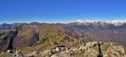 56 Dalla vetta del Venturosa vista verso Val Taleggio e le Orobie imbiancate